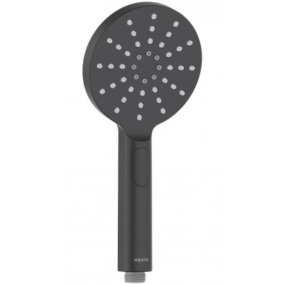 Ручной душ Select 120 3 jet AQUATEK, матовый черный AQ2006MB ОБЕРОН купить с доставкой. 100% Оригинал. Гарантия!