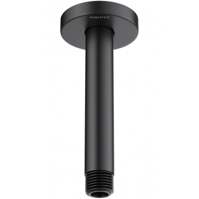 Держатель верхнего душа потолочный 150 мм AQUATEK, матовый черный AQ2171MB купить с доставкой. 100% Оригинал. Гарантия! Держатель верхнего душа потолочный 150 мм AQUATEK, матовый черный AQ2171MB купить с доставкой. 100% Оригинал. Гарантия!