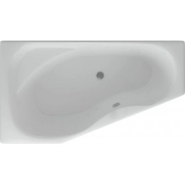 Акриловая ванна Акватек Медея MED180-0000055 левая, без гидромассажа, c фронтальным экраном (сборно-разборный каркас)