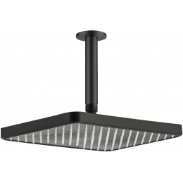 Верхний душ потолочный 305х205мм AQUATEK, матовый черный AQ2071MB