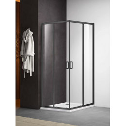 Душевой уголок Aquatek 80x80 AQ ARI KV 08020GM оружейная сталь