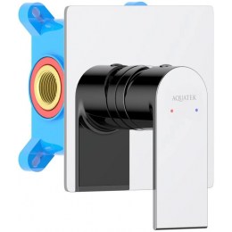 Смеситель для душа (внешняя и скрытая часть) AQUATEK AQ1466CR ЛИРА Смеситель для душа (внешняя и скрытая часть) AQUATEK AQ1466CR ЛИРА