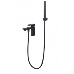 Смеситель врезной на борт ванны на 1 отв. AQUATEK, матовый черный AQ1044MB ВЕГА Смеситель врезной на борт ванны на 1 отв. AQUATEK, матовый черный AQ1044MB ВЕГА