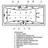 Акриловая ванна АКВАТЕК Феникс 180х85 FEN180-0000006 с гидромассажем Standard (пневмоуправление)