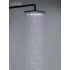 Прямоугольный верхний душ 260*188*68 мм AQUATEK, матовый черный AQ2087MB