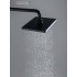 Прямоугольный верхний душ 260*188*68 мм AQUATEK, матовый черный AQ2087MB