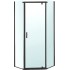 Душевой уголок Berges Wasserhaus Solo 061106 90х90, профиль черный