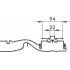 Душевой лоток Berges Wasserhaus Super Line 65 см