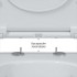 Комплект BERGES для монтажа подвесного унитаза: инсталляция NOVUM525, кнопка F1 белая, унитаз OKUS, сиденье дюропласт Toma Slim SO 043282