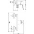 Смеситель Cersanit Nature 63065 для душа