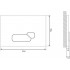 Комплект Унитаз подвесной Cersanit Carina XL Clean On DPL EO P slim + Система инсталляции для унитазов Cersanit Aqua 40 P + Кнопка смыва Cersanit Act