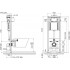 Комплект Унитаз подвесной Cersanit Carina XL Clean On DPL EO P slim + Система инсталляции для унитазов Cersanit Aqua 40 P + Кнопка смыва Cersanit Act