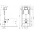Комплект Унитаз подвесной Cersanit Carina XL Clean On DPL EO slim + Система инсталляции для унитазов Cersanit Aqua Prime P 50Z + Кнопка смыва Cersani