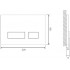 Комплект Унитаз подвесной Cersanit Carina XL Clean On DPL EO slim + Система инсталляции для унитазов Cersanit Aqua Smart M 40 + Кнопка смыва Cersanit