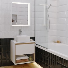 Мебель для ванной Cersanit Louna 60 со столешницей