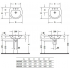 Раковина подвесная Duravit Darling New 55x48 2621550000