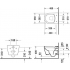 Унитаз подвесной Duravit ME by Starck Compact Rimless 2530090000
