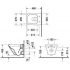 Унитаз подвесной Duravit Durastyle 45710900A1 с сиденьем микролифт