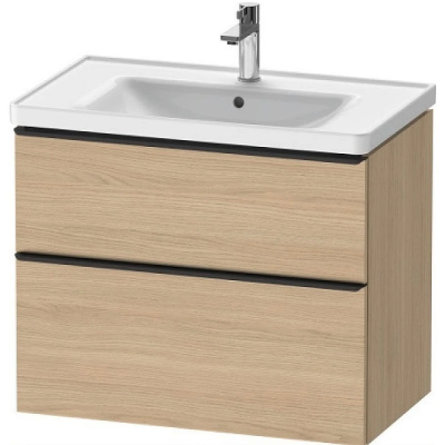 Тумбочка подвесная Duravit D-Neo 4355 78.4x45.2 см для раковины D-Neo 236780 натуральный дуб