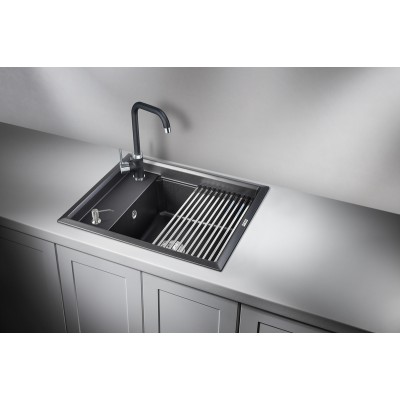 Кухонная мойка Granula KS-6004 черный
