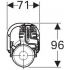 Впускной клапан Geberit ImpulsBasic360 1/2" 281.208.00.1