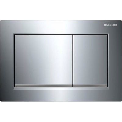 Кнопка смыва Geberit Omega 30 115.080.KH.1 хром/матовый хром