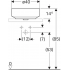 Раковина накладная Geberit VariForm 40x40 500.768.01.2