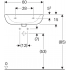 Раковина подвесная Geberit Renova Nr.1 60x49 223060000
