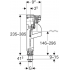 Впускной клапан Geberit ImpulsBasic360 3/8" 281.207.00.1