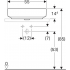 Раковина накладная Geberit VariForm 55x40 500.774.01.2