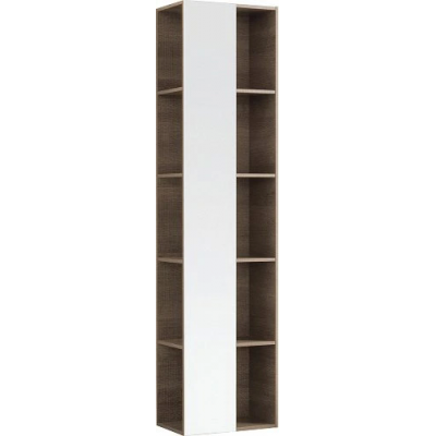 Открытый высокий шкафчик с полочками и зеркалом Geberit Citterio 40х160 835101