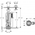 Запасной сливной клапан двойного смыва Geberit Typ290 282.303.21.2