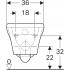Унитаз подвесной Geberit myDay 201460600