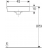 Раковина угловая Geberit Renova Nr.1 Comprimo 32x32 276132000