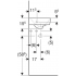 Раковина угловая Geberit Renova Nr.1 Comprimo 32x32 276132000