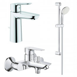 Набор для ванны 3 в 1 Grohe BauEdge 1000180 Набор для ванны 3 в 1 Grohe BauEdge 1000180