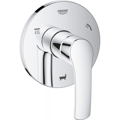 Переключатель потоков Grohe Eurosmart 19972002 на три потребителя