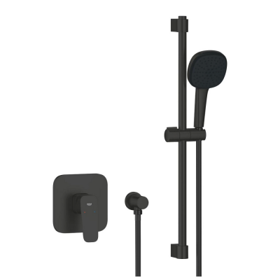 Душевая система Grohe Cubeo 1053352430 черная матовая купить с доставкой. 100% Оригинал. Гарантия!