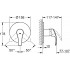 Смеситель Grohe Eurosmart 24042002 для душа
