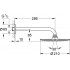 Верхний душ Grohe Rainshower Cosmopolitan 210 26052000