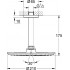 Верхний душ Grohe Rainshower Cosmopolitan 210 26063000 хром