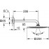 Верхний душ Grohe Rainshower F-Series 10″ 26070000 хром