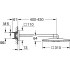 Верхний душ Grohe Rainshower SmartActive 310 Cube 26479A00 темный графит