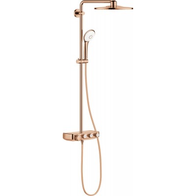 Душевая стойка Grohe Euphoria SmartControl System 310 Duo 26507DA0 с термостатом, теплый закат