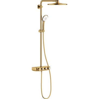 Душевая стойка Grohe Euphoria SmartControl System 310 Duo 26507GN0 с термостатом, холодный рассвет