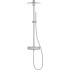 Душевая стойка Grohe Euphoria SmartControl System 310 Cube Duo 26508DC0 с термостатом, суперсталь