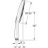 Душевая лейка Grohe Rainshower SmartActive 26554LS0 белая луна