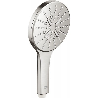 Душевая лейка Grohe Rainshower SmartActive 130 26574DC0 суперсталь