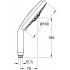 Душевая лейка Grohe Rainshower Cosmopolitan 160 28756000