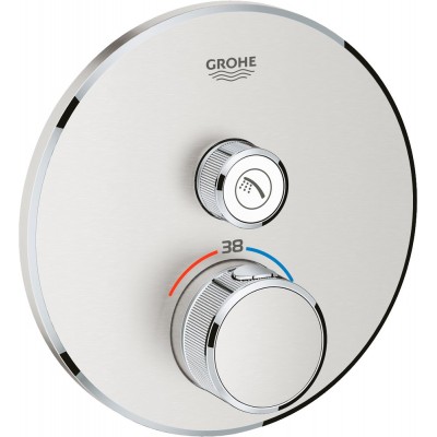 Термостат Grohe Grohtherm SmartControl 29118DC0 для душа, суперсталь